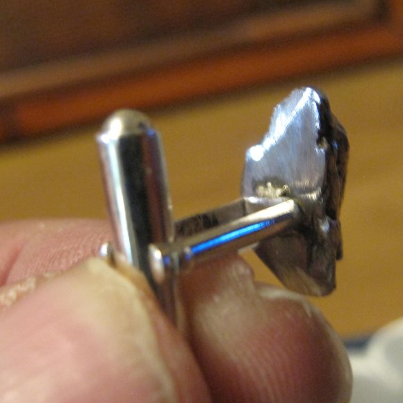 Meteorite Cufflinks - Picture 5 of 5